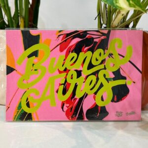 Postal Buenos Aires - Tipografía